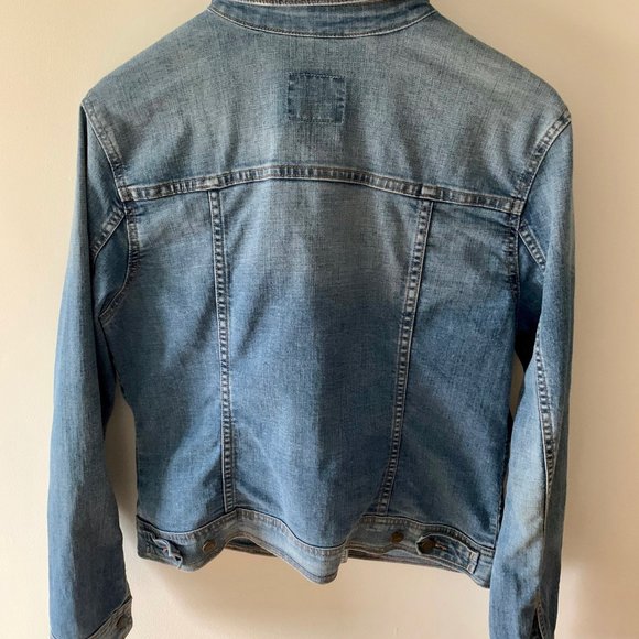 OLD NAVY Medium-Wash Jean Jacket Size L - Picture 6 of 7